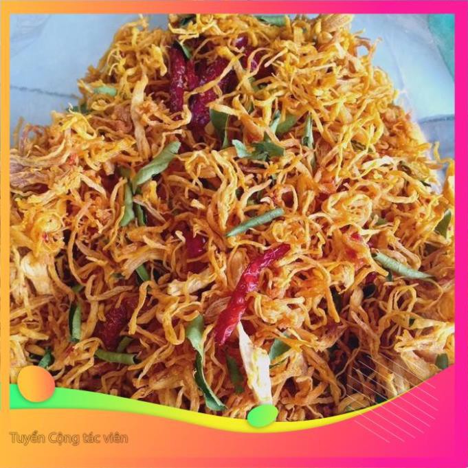 Khô gà lá chanh cay hàng xuất khẩu 100gr | BigBuy360 - bigbuy360.vn