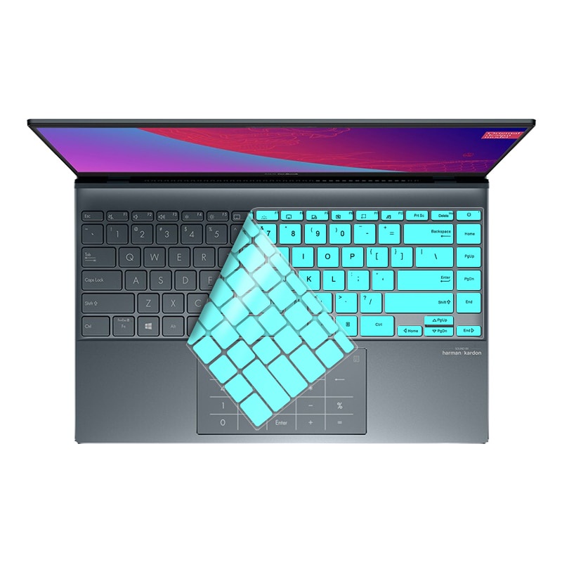 Ốp Bảo Vệ Bàn Phím Bằng Silicon Cho Asus ZenBook 14 UX425 UX425J UX425JA UX425EA UM425IA UM425I UM425 EA IA 2021 2020 14 inch
