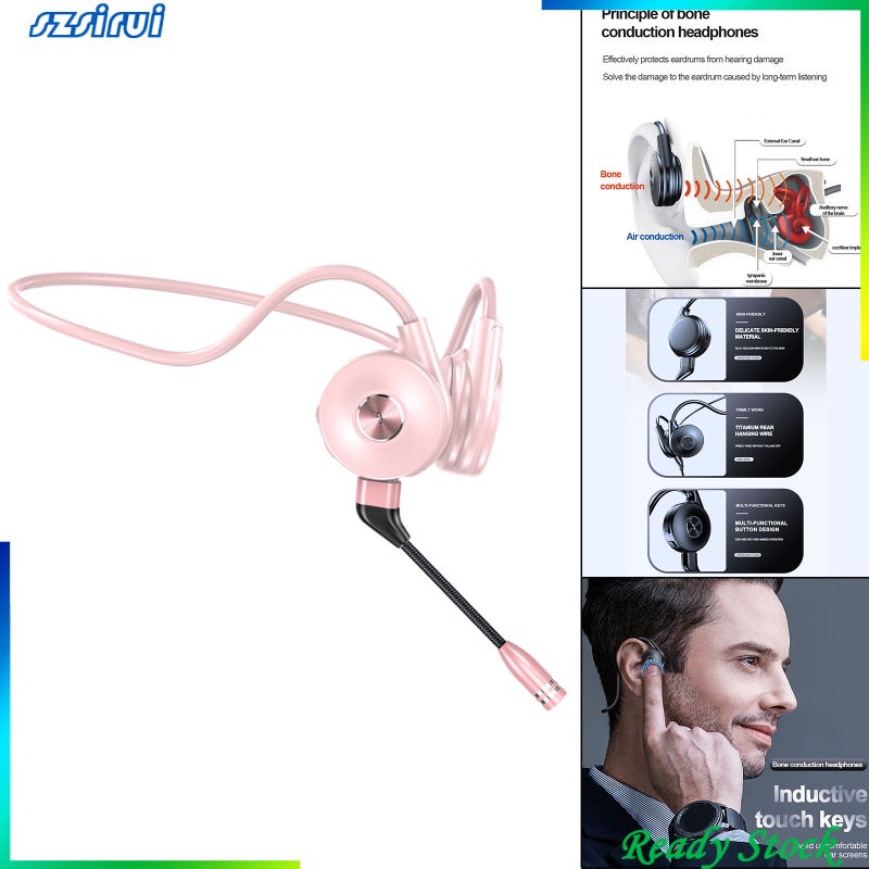 Tai nghe dẫn truyền qua xương thiết kế mở độ trễ thấp tuổi thọ pin lâu dài