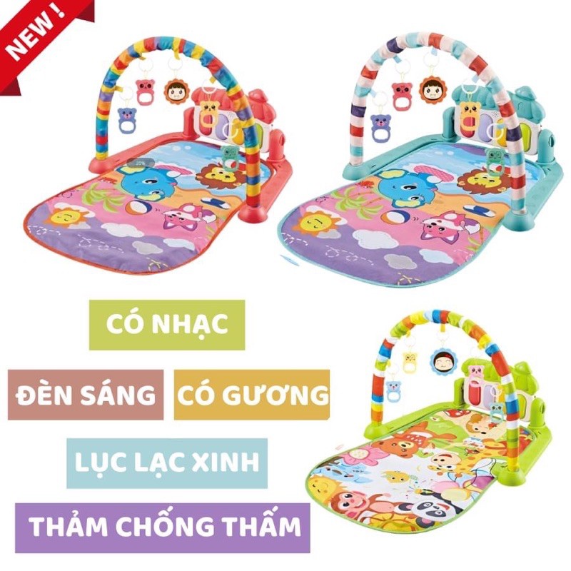 Thảm nhạc cho bé sơ sinh vui chơi giúp phát triển các giác quan của bé - DC12