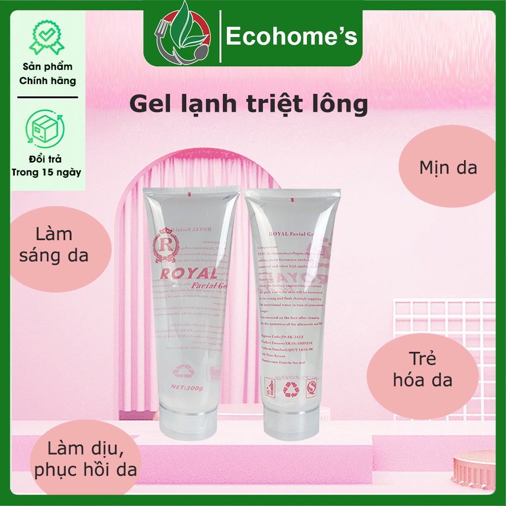 Gel Lạnh triệt lông Royal Dùng Cho Máy Nâng cơ, Hifu, Máy Triệt Lông, Máy RF... 5.0