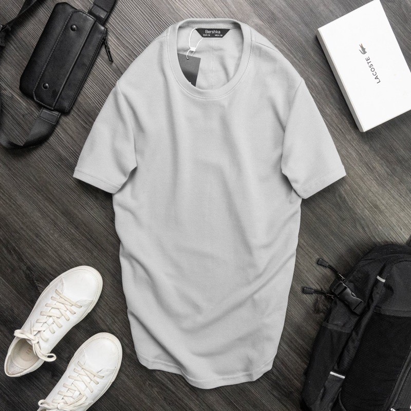 ÁO PHÔNG  HÀNG VẢI DỆT CAO CẤP DÁNG ĐUÔI TÔM