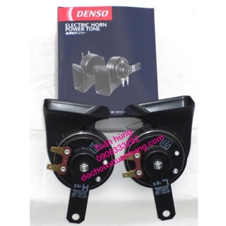 Kèn sò [HÀNG XỊN] Denso 12v Xe Máy và ô tô - còi sên ô tô - còi xe máy - đồ chơi xe máy