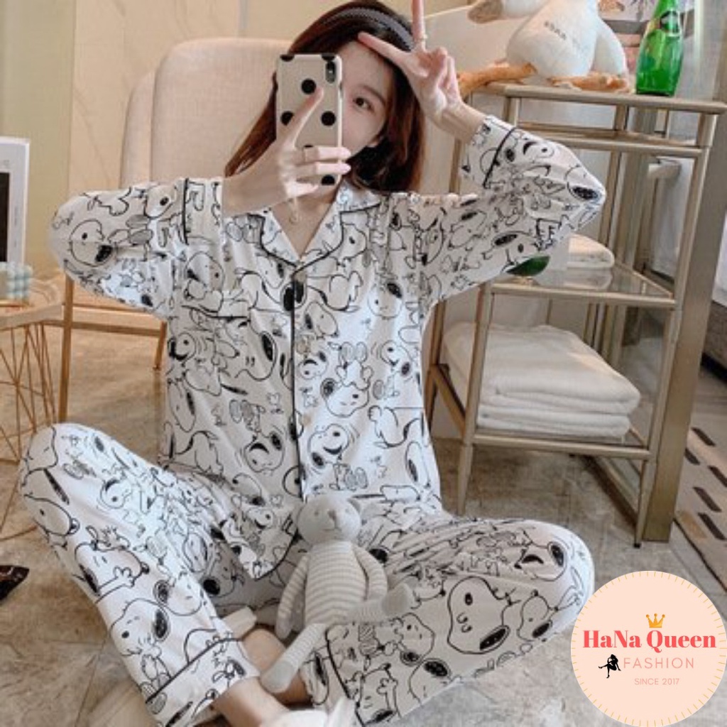 [Sẵn hàng] Bộ đồ ngủ Pijama dài tay mùa đông nhiều họa tiết con vật mẫu mới hot nhất | WebRaoVat - webraovat.net.vn