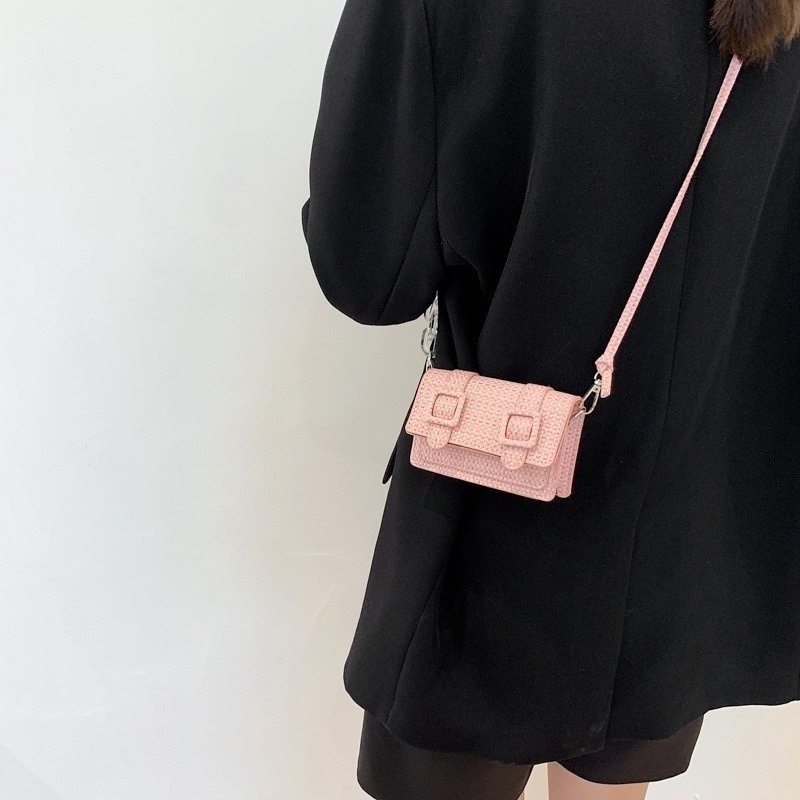 Túi Đeo Chéo mini Màu Trơn Thời Trang Mùa Hè 2022 NB00210