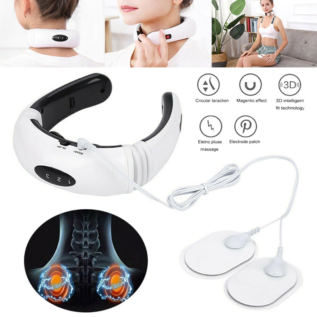 Máy Mát Xa Xung Điện, Máy massage cổ vai gáy chữ C cho cả nam và nữ hiện  đại, tiện dụng khi mang đi xa | Shopee Việt Nam