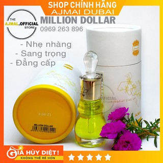 Chính hãng - Tinh dầu nước hoa Dubai MILLION DOLLAR - AJMAL ANGEL CONCENTRATED PARFUMS