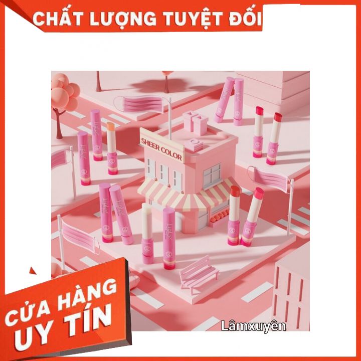 Son Dưỡng Môi Mềm Mại Tự Nhiên LipIce Sheer Color 2.4g   FREESHIP  giúp môi luôn mềm mịn và căng mướt và giữ màu môi