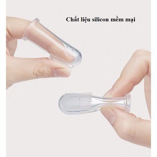 Bàn chải rơ lưỡi silicon cho bé