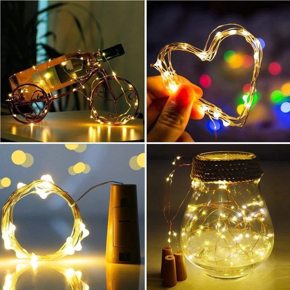 Dây đèn LED nhiều màu dùng trang trí 3m 5m