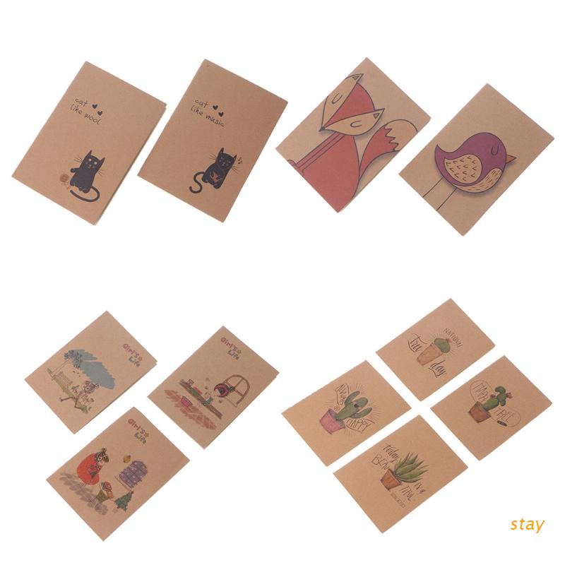 Sổ tay mini 32 trang họa tiết hoạt hình dễ thương