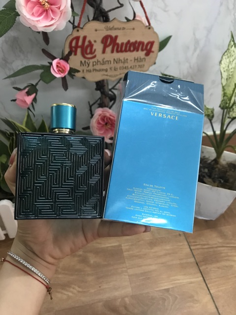 Nước hoa Eros versace vỏ xanh chuẩn AUTH | BigBuy360 - bigbuy360.vn