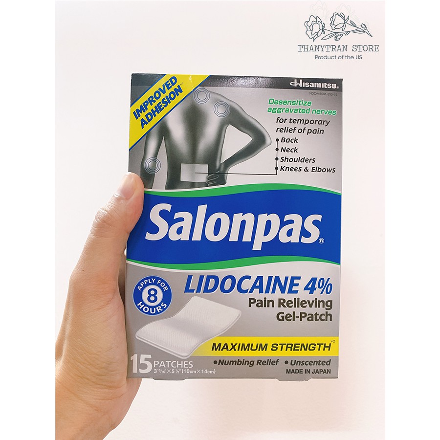 Miếng Dán Giảm Đau SALONPAS MUA HÀNG MỸ