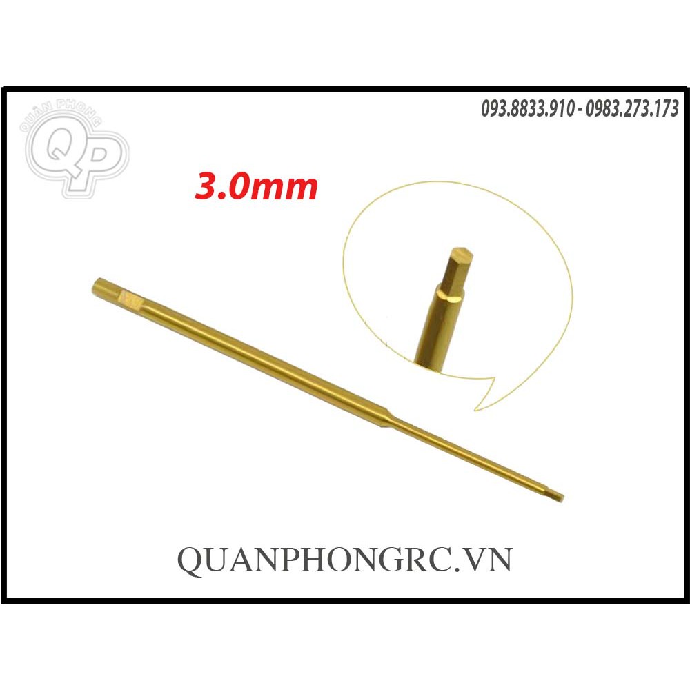 Đầu lục giác 1.3mm / 1.5mm / 1.55mm / 2.0mm / 2.5mm / 3.0mm