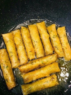 Bánh ram (Bánh đa nem) Hà Tĩnh