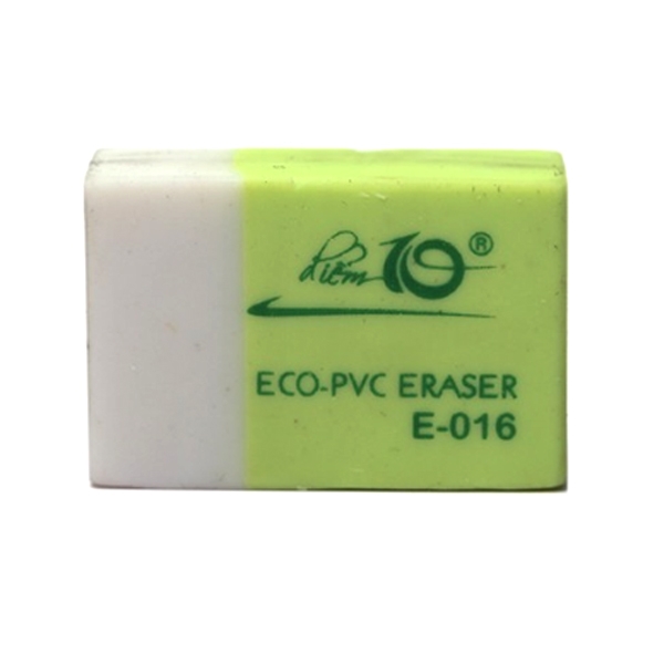 Gôm E-016 - Mẫu 3 - Trắng Xanh - Thiên Long