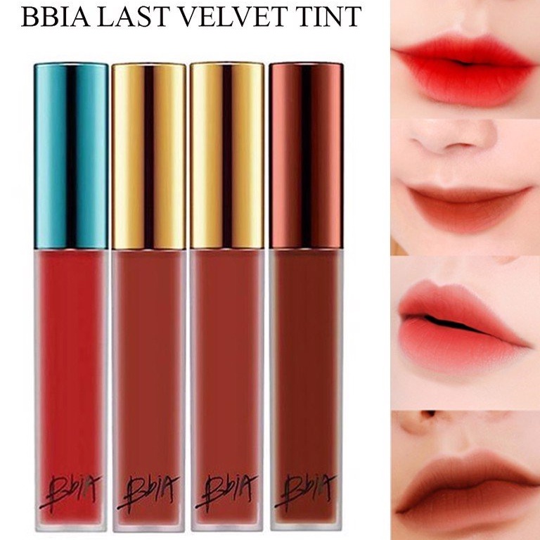 Son Kem Bbia Last Velvet Lip Tint Asia Edition 5g siêu lì màu đẹp chính hãng