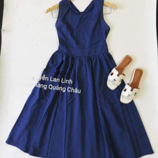 [ ORDER ] Đầm vintage hở lưng ( ảnh thât)