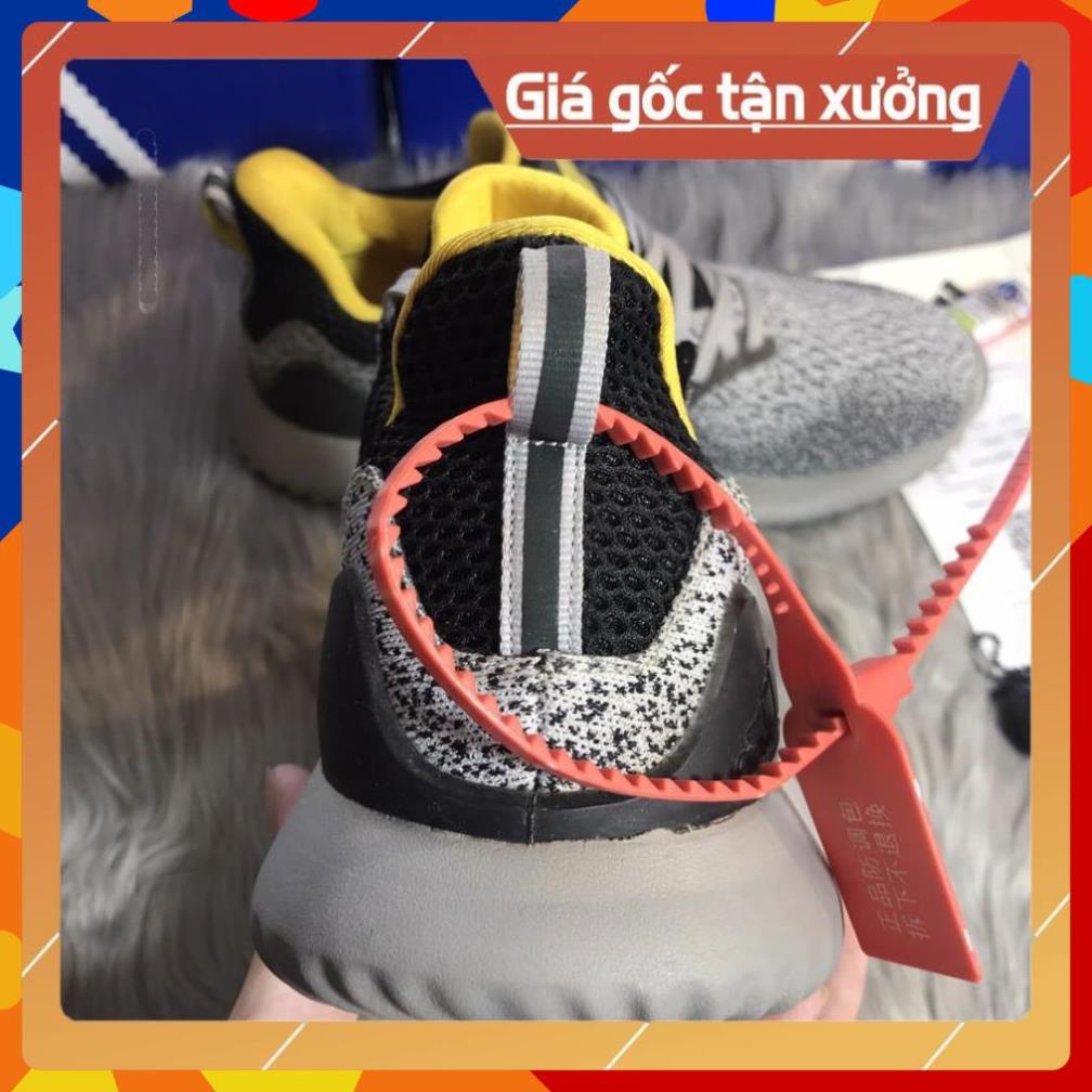 [FreeShip+Giá Hủy Diệt] Giầy Alphabounce xịn sò Full phụ kiện, Giày Sneaker Alphabounce muối tiêu vàng , Hót trend