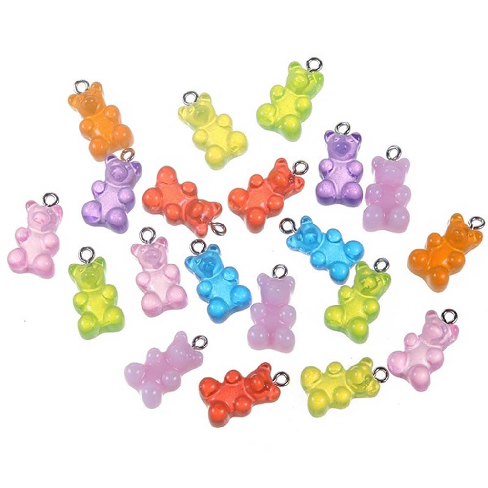 Set 10 Mặt Dây Chuyền Hình Động Vật Xinh Xắn Dễ Thương