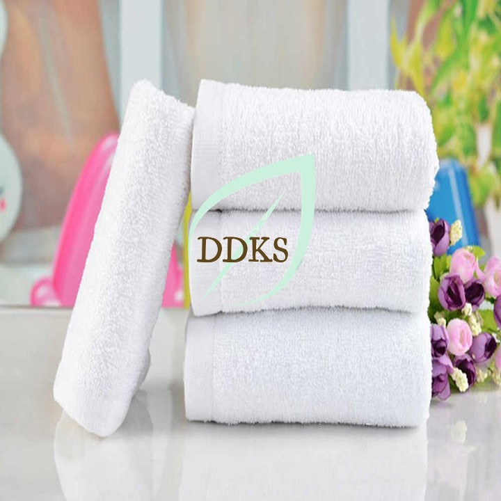 Khăn mặt khăn gội cho khách sạn khăn cotton kích thước 30*50 / 34*82 mềm mịn thấm hút tốt sử dụng bền