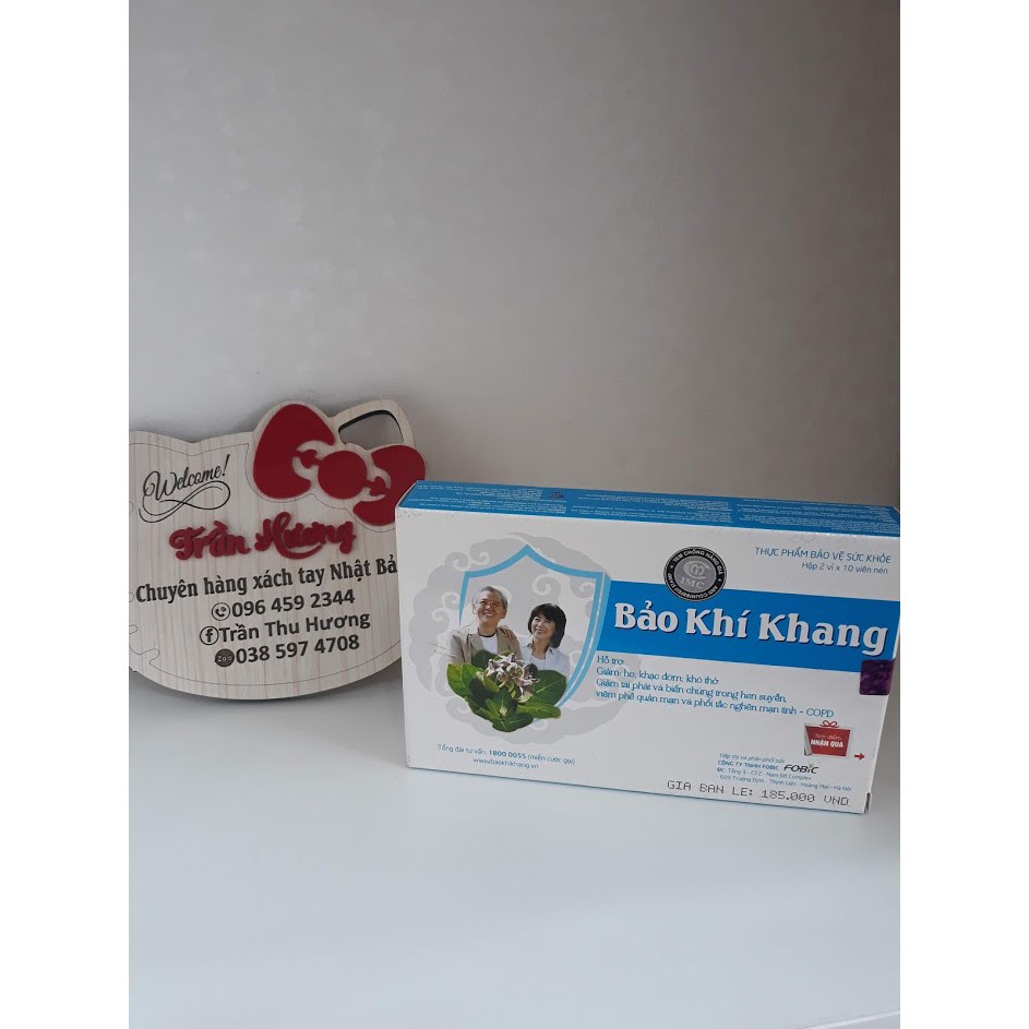 Bảo khí khang giúp tăng cường sức khỏe và hỗ trợ các bệnh về phổi, đường hô hấp như: phổi tắc nghẽn mạn tính, hen
