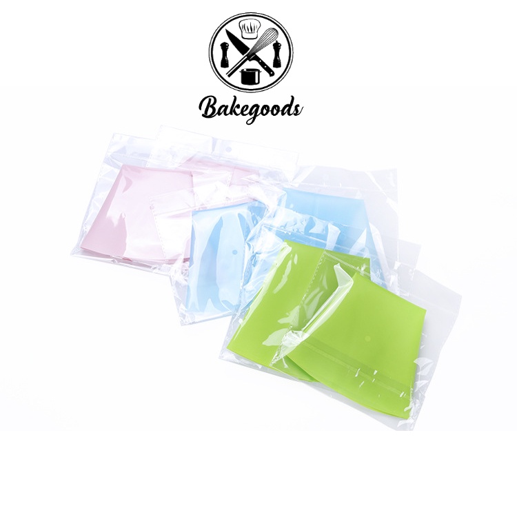Túi bắt kem silicone, túi tam giác bắt kem trang trí bánh tái sử dụng nhiều lần loại dày đẹp