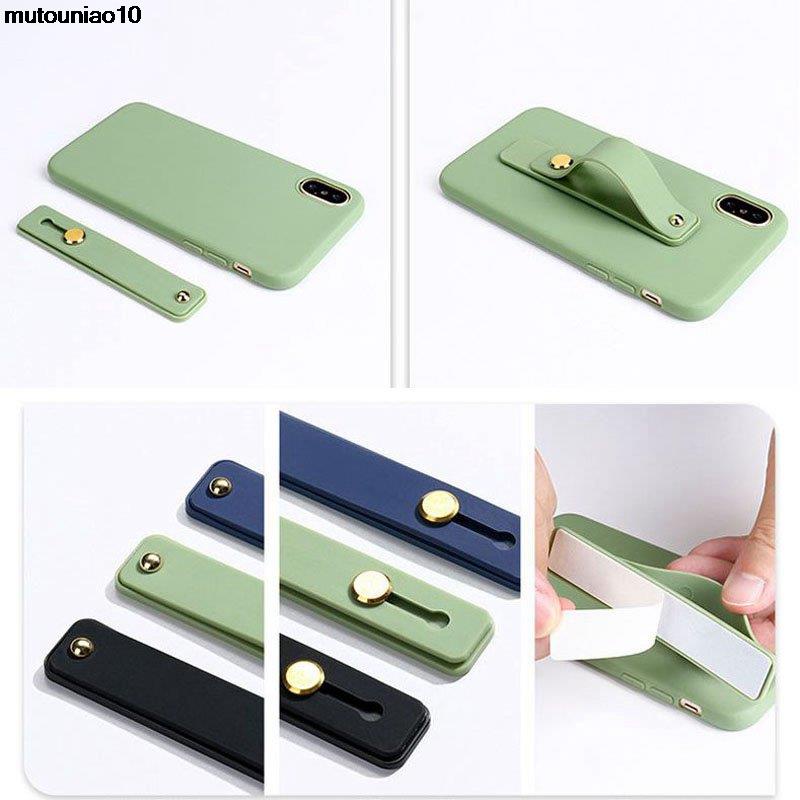 Universal Fashion Soft Silicon Phone Holder Stand Compatible iphone 11 12 Samsung A5 A7 A8 A9 Lazy Phone Base