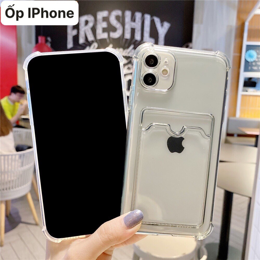 Vỏ bao ⚡Ốp Lưng iphone - ốp iphone ⚡chống sốc kèm ví thẻ full ip 6s-6 plus/ 7 plus, /X,XS/XSMAX/ 11 pro max/11/12/13