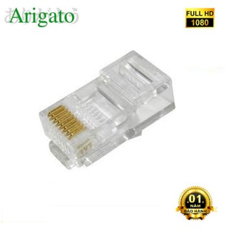 Hạt mạng Rj45 Golden japan túi 100 hạt tốt ARIGATO Đảm Bảo Chất Lượng