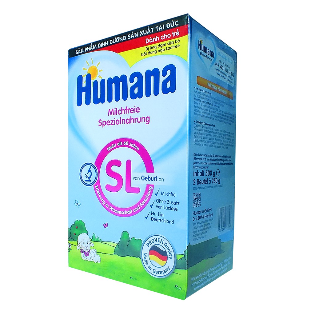 Sữa Humana SL 500g