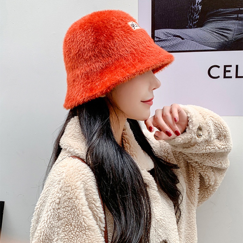 Mũ Tai Bèo Giả Lông Chồn Màu Sắc Nhã Nhặn Dành Cho Nữ