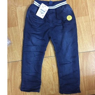 Quần Jean tqxk lót lông dày ấm cho bé 100-160cm