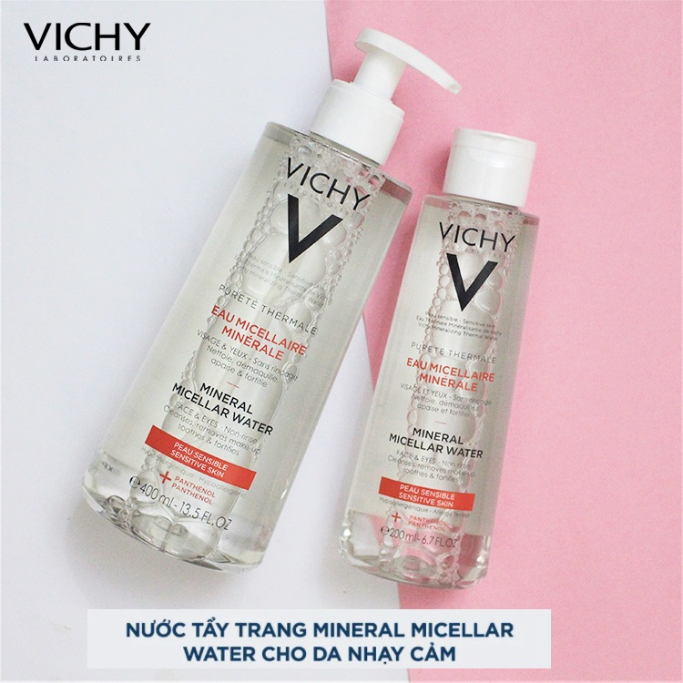 [NHẬP KHẨU-TEM PHỤ] Nước tẩy trang VICHY dành cho da nhạy cảm