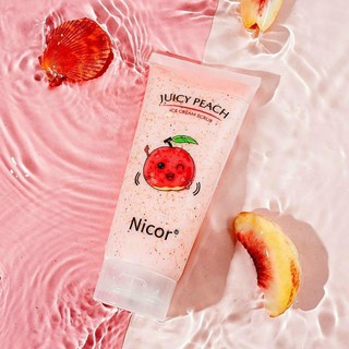 Tẩy da chết Đào toàn thân Juice Peach Nicor
