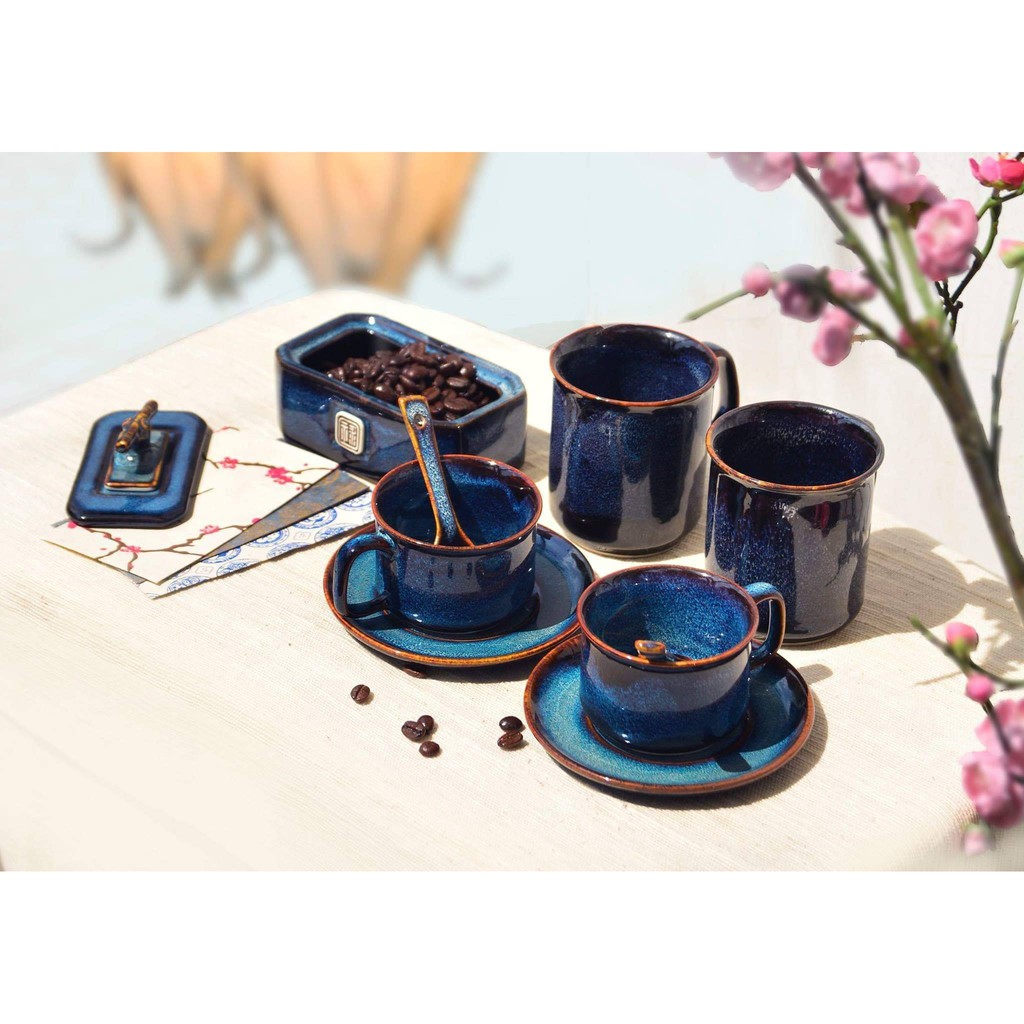 Cốc cafe có quai (cốc capucino)