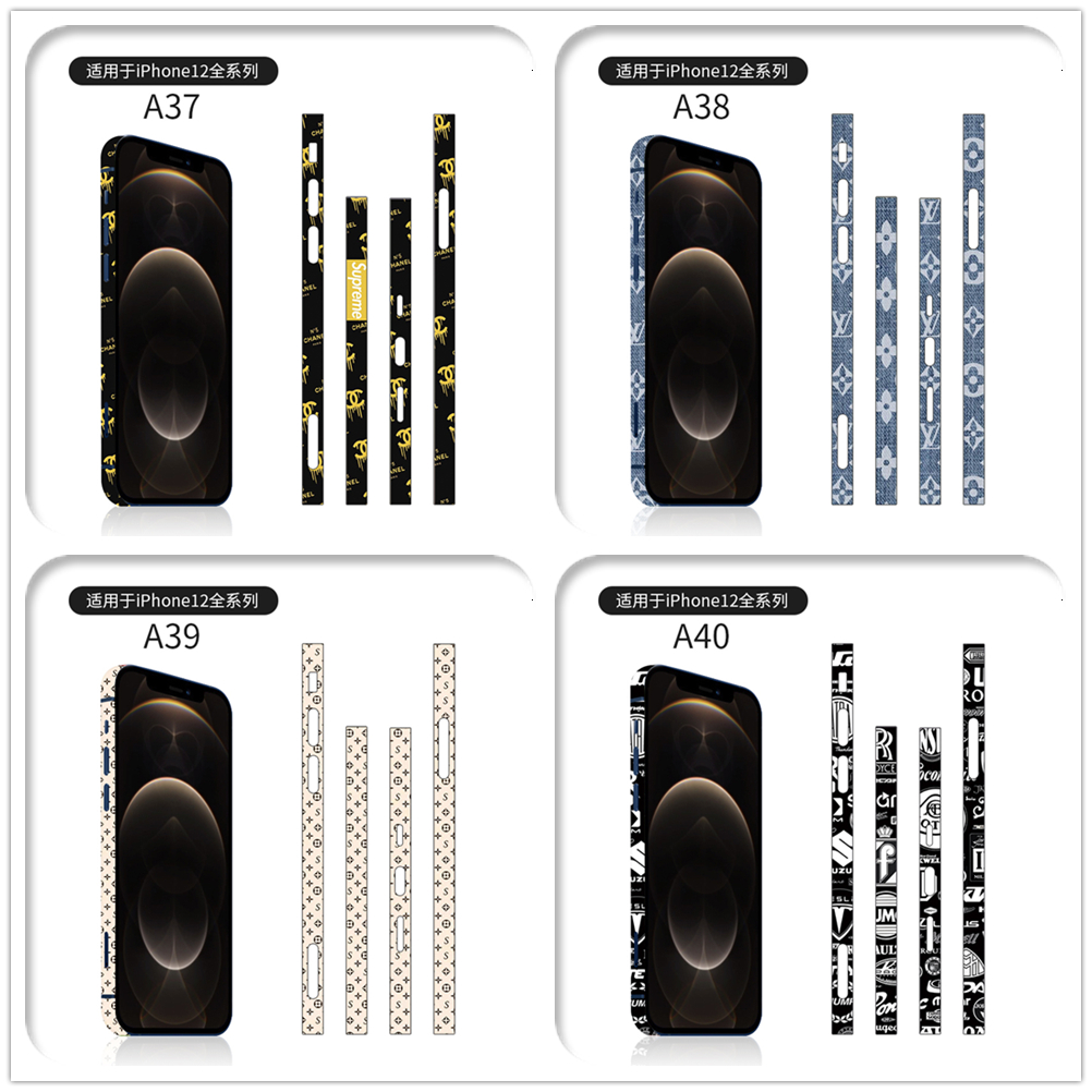 Hình dán cạnh viền khung vuông bảo vệ toàn diện 4 góc chống trầy xước tiện dụng cho iPhone 12 Pro Max Mini