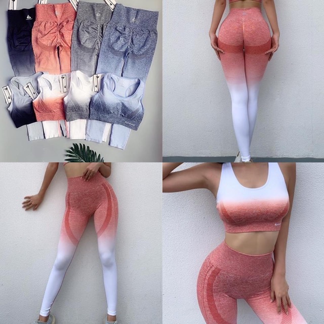 Set dệt loang chum mông nhà naqi tập gym, thể thao, yoga