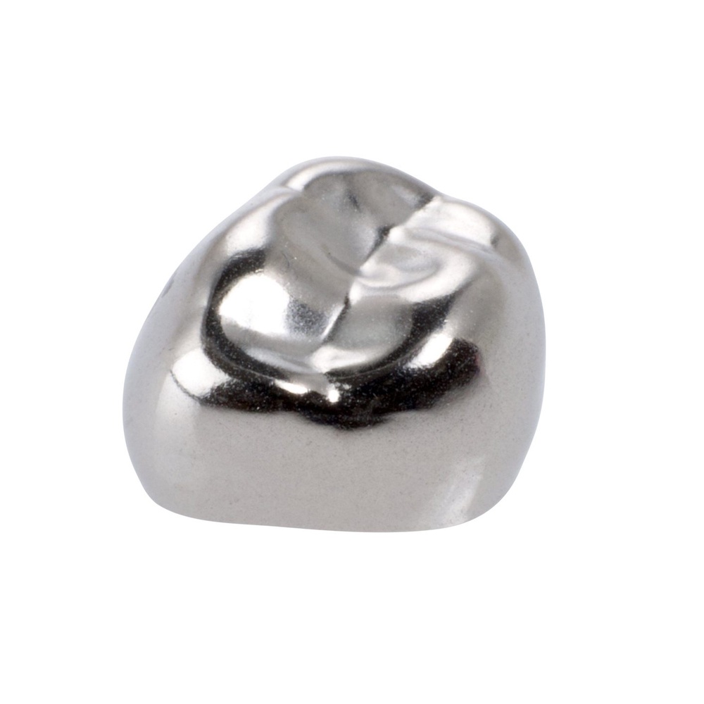 Mão răng cối chính bằng thép không gỉ 3M ™, E-UR, Răng cối chính thứ hai phía trên bên phải, 5 chiếc/gói