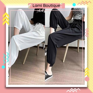  Quần Baggy Nữ Bom Gấu Lệch Mã SP 050 - Lami Boutique 