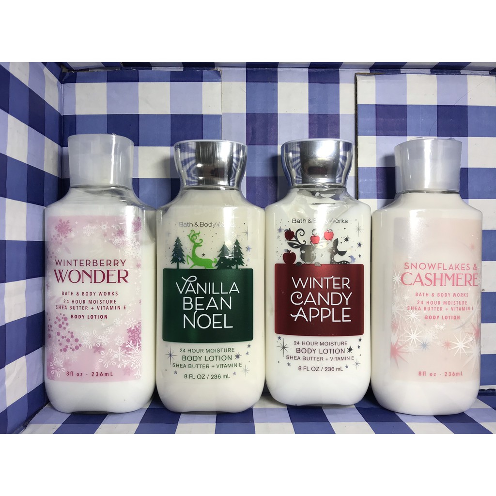 Sữa dưỡng thể - Body lotion Bath & Body Works - 236ml - Xmas collection 2020