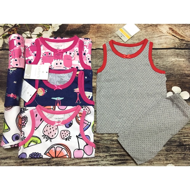 BỘ BA LỖ CARTERS BÉ GÁI