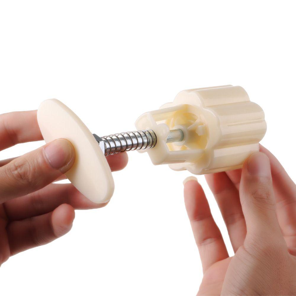 Khuôn Nhấn Tay Làm Bánh Trung Thu Bằng Nhựa 50g DIY