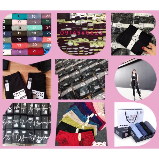 Combo Quần legging Nâng mông asos sỉ