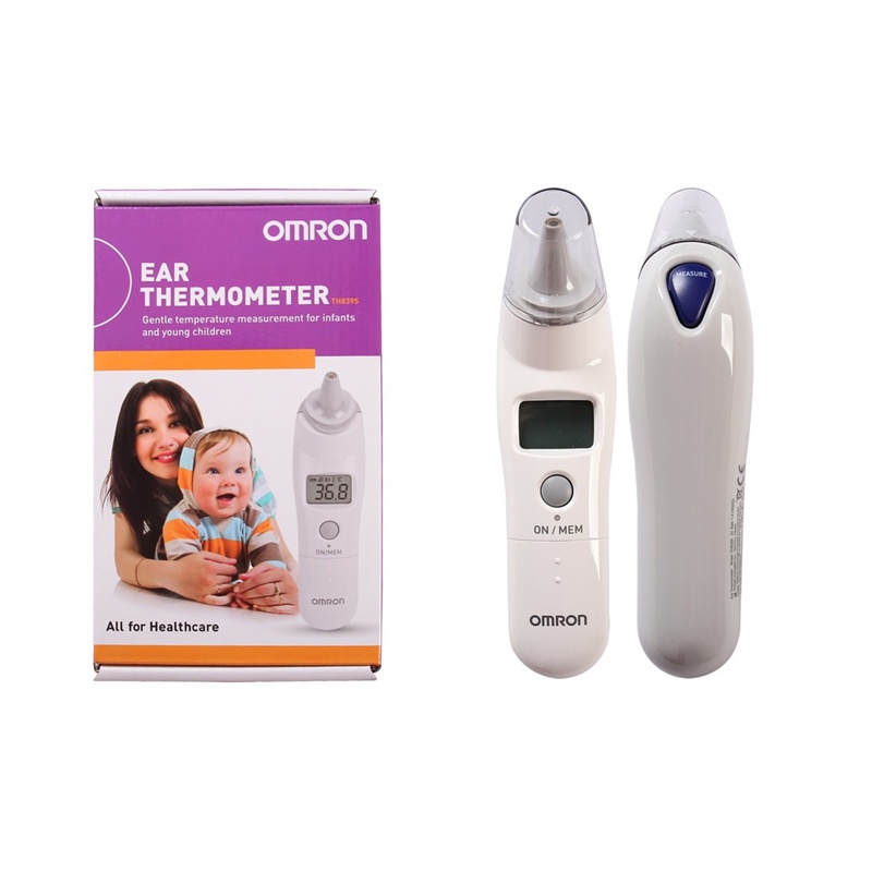 Nhiệt kế hồng ngoại đo tai OMRON TH839S cho kết quả nhanh chóng chỉ trong 1 giây