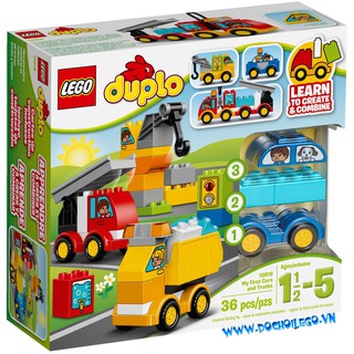 Mô Hình LEGO DUPLO 10816 - Ô Tô Đầu Tiên Của Bé