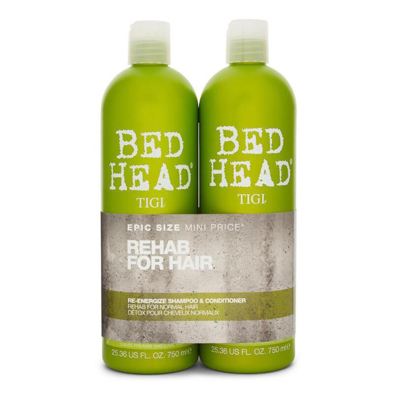 [Cặp 2 Chai] Gội Xả Tigi Bead Head Xanh Lá Phục Hồi Tóc Cấp Độ 1 - Chính Hãng Mỹ - 615908950991