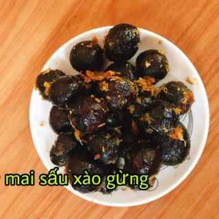 ô mai Sấu giòn xào gừng thơm ngon -500gram