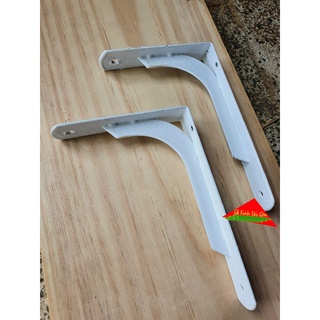 Cặp giá đỡ kệ dài 20cm-30cm bằng sắt đã sơn màu trắng, rất chắc chắn,tiện lợi, chịu lực cực tốt trên 30kg
