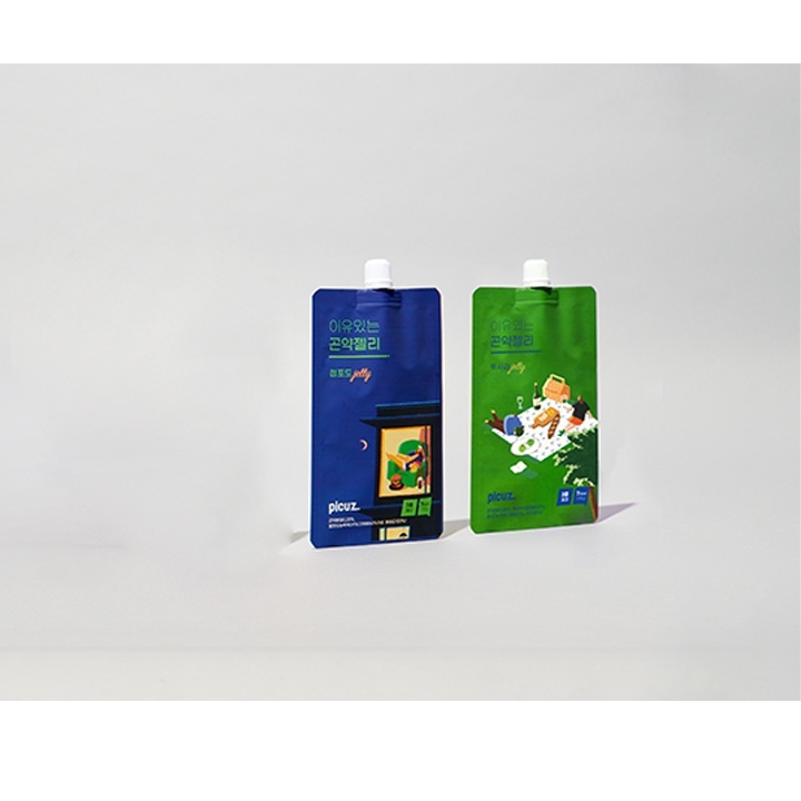 10 Bịch Thạch Uống Collagen Chiết Xuất Từ Trái Cây (130ml/bịch)